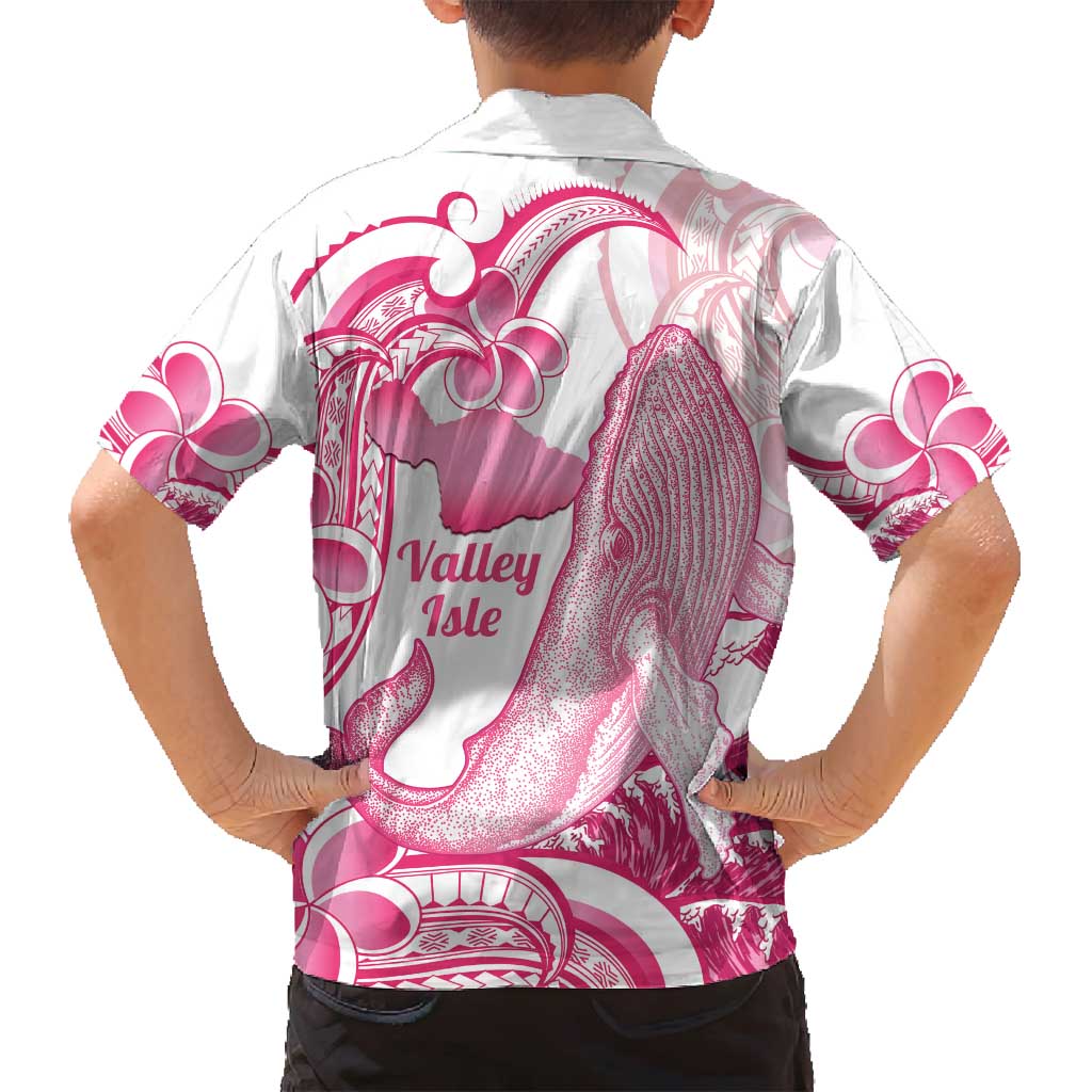 Aloha Hawaii Maui Family Matching Long Sleeve Bodycon Dress and Hawaiian Shirt Valley Isle Humpback Whale White