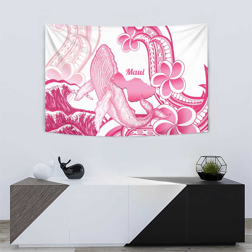 Aloha Hawaii Maui Tapestry Valley Isle Humpback Whale White LT14 - Polynesian Pride