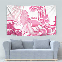 Aloha Hawaii Maui Tapestry Valley Isle Humpback Whale White LT14 - Polynesian Pride