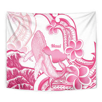 Aloha Hawaii Maui Tapestry Valley Isle Humpback Whale White LT14 - Polynesian Pride