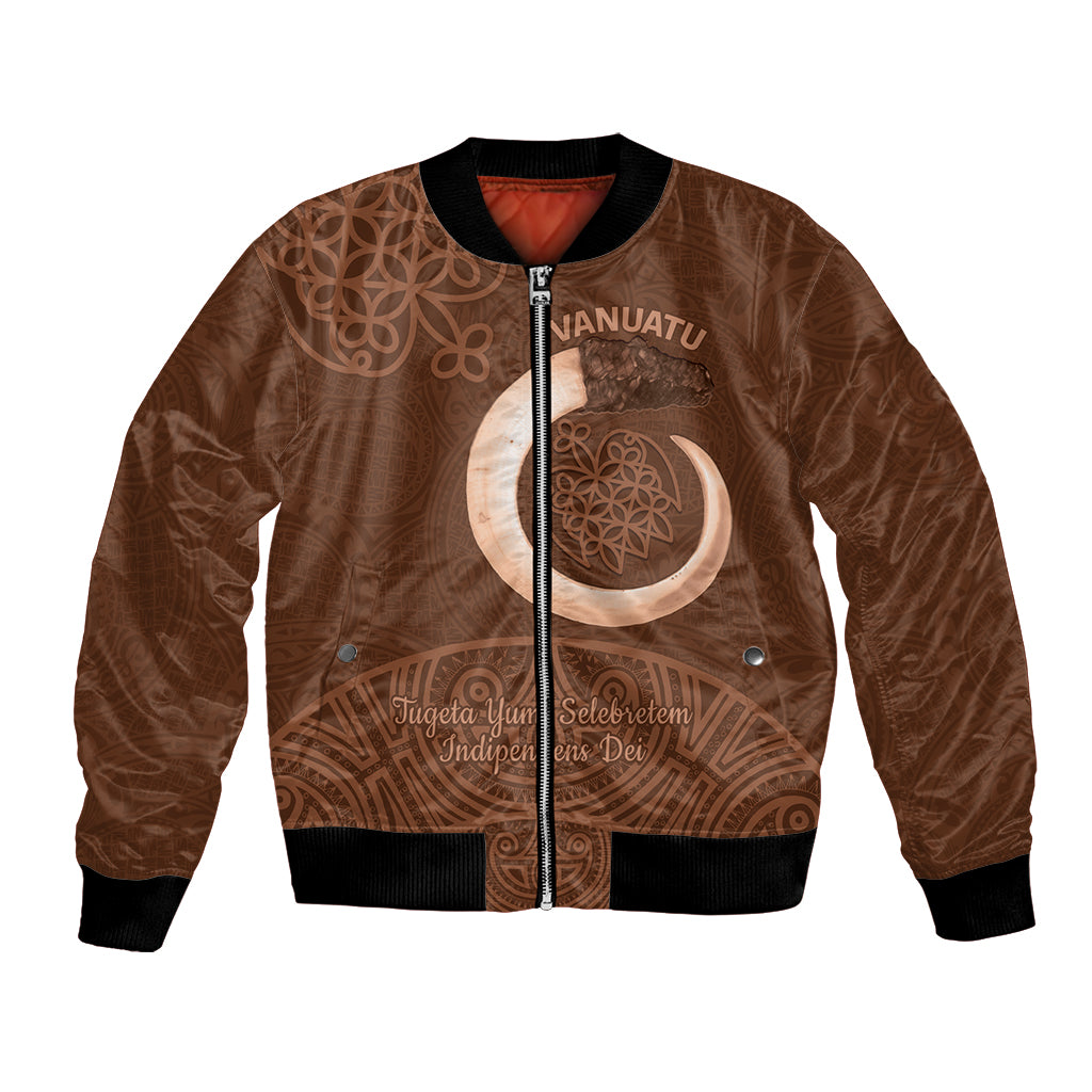 Vanuatu Indipendens Dei Bomber Jacket Yumi 44th Sand Drawing Turtle Mix Lapita