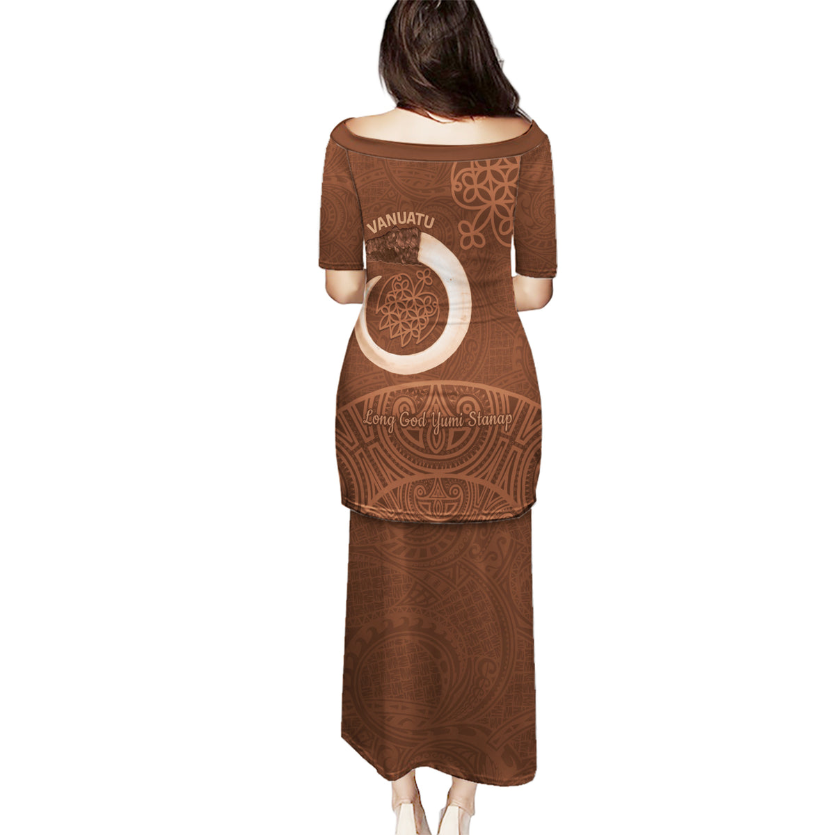 Vanuatu Indipendens Dei Puletasi Yumi 44th Sand Drawing Turtle Mix Lapita