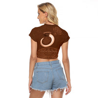 Vanuatu Indipendens Dei Raglan Cropped T Shirt Yumi 44th Sand Drawing Turtle Mix Lapita