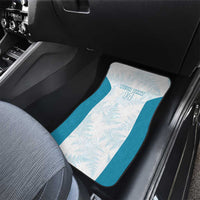 Custom New Zealand Silver Fern Football Car Mats Come On All White