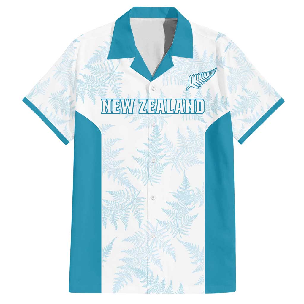 Custom New Zealand Silver Fern Football Family Matching Summer Maxi Dress and Hawaiian Shirt Come On All White