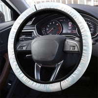 New Zealand Silver Fern Football Steering Wheel Cover Come On All White