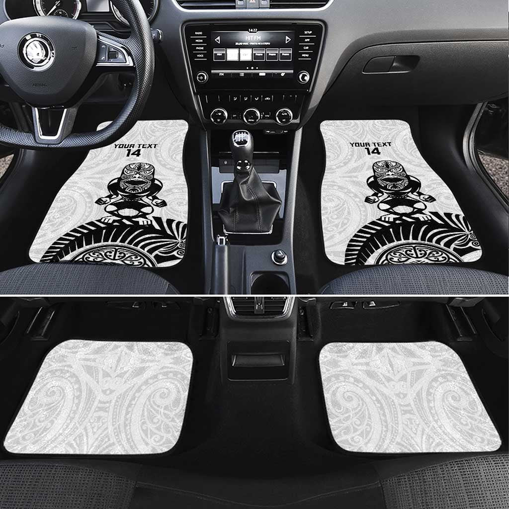 Custom Aotearoa Football Car Mats NZ Maori Tiki Go Champions
