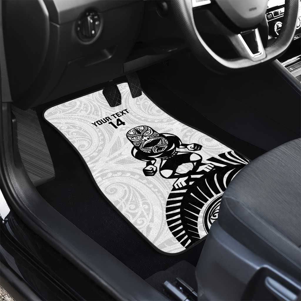 Custom Aotearoa Football Car Mats NZ Maori Tiki Go Champions