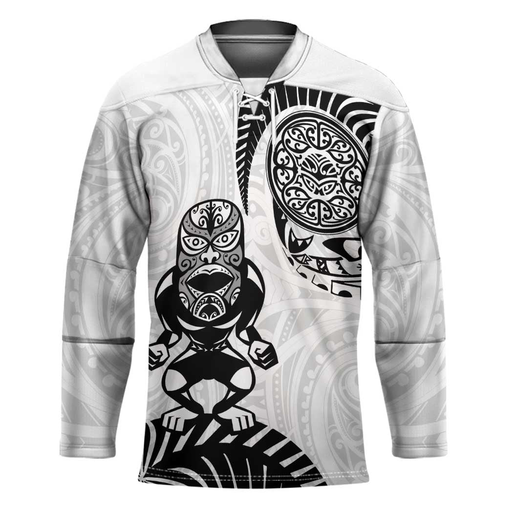 Custom Aotearoa Football Hockey Jersey NZ Maori Tiki Go Champions - Polynesian Pride