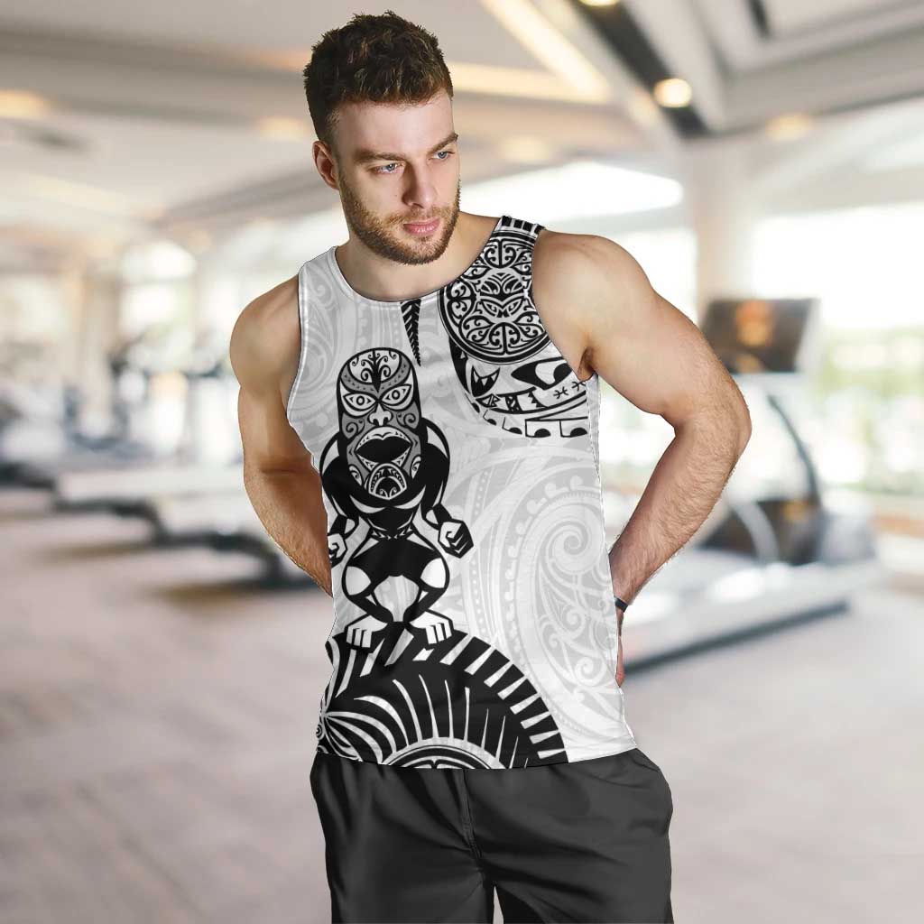Custom Aotearoa Football Men Tank Top NZ Maori Tiki Go Champions