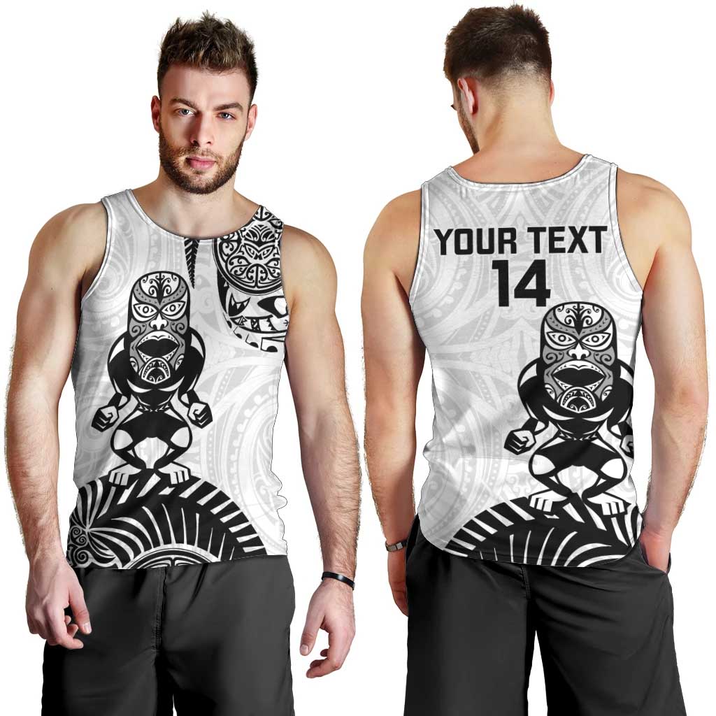 Custom Aotearoa Football Men Tank Top NZ Maori Tiki Go Champions