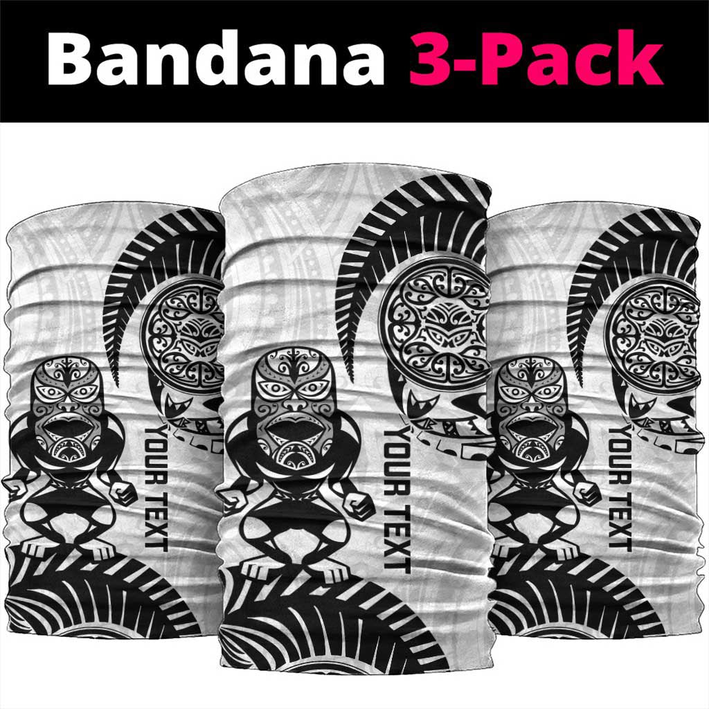 Custom Aotearoa Football Neck Gaiter NZ Maori Tiki Go Champions - Polynesian Pride