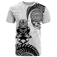 Custom Aotearoa Football T Shirt NZ Maori Tiki Go Champions