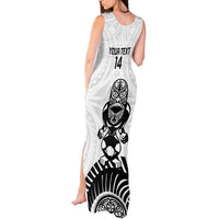 Custom Aotearoa Football Tank Maxi Dress NZ Maori Tiki Go Champions