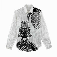 Custom Aotearoa Football Women Casual Shirt NZ Maori Tiki Go Champions