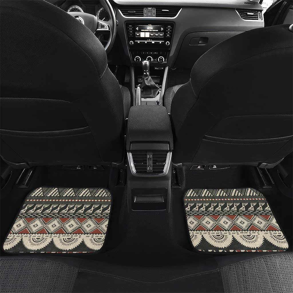 Vintage Bula Fiji Masi Car Mats Fijian Tapa Cloth - Polynesian Pride