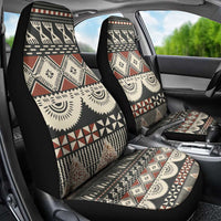 Vintage Bula Fiji Masi Car Seat Cover Fijian Tapa Cloth LT14 - Polynesian Pride