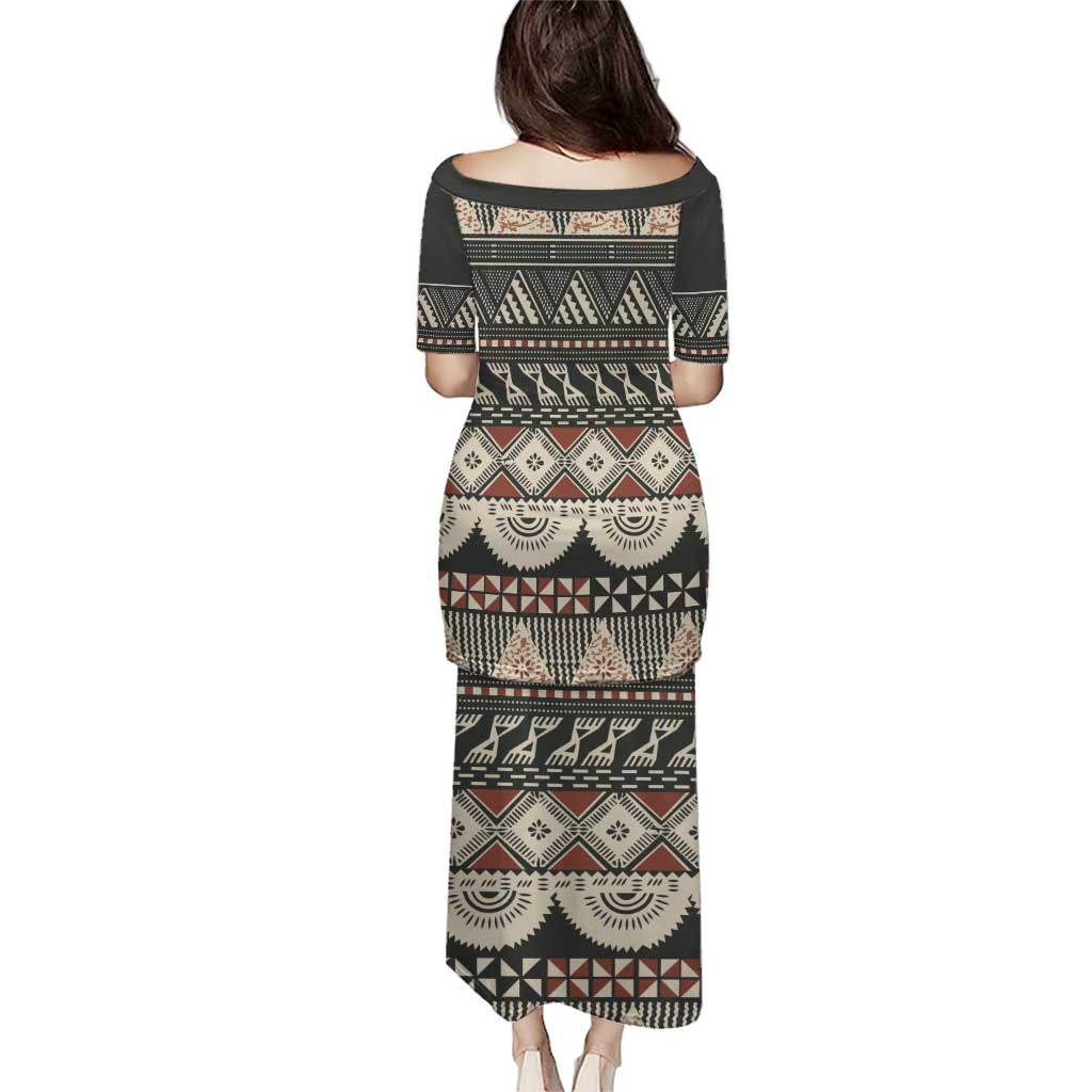 Vintage Bula Fiji Masi Puletasi Fijian Tapa Cloth - Polynesian Pride