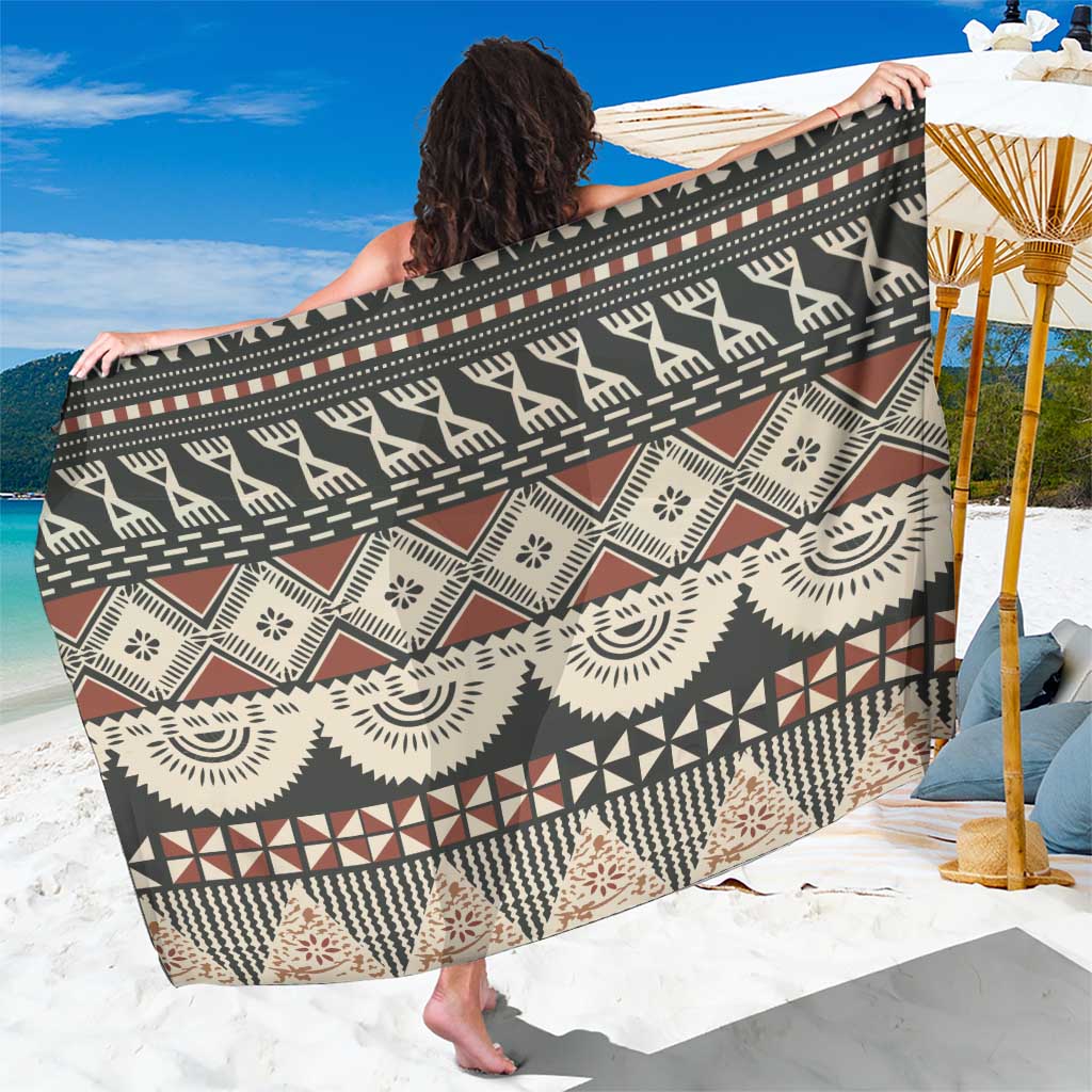 Vintage Bula Fiji Masi Sarong Fijian Tapa Cloth - Polynesian Pride