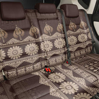 Bula Fiji Iri ni Meke Back Car Seat Cover Kuvui Fijian Masi - Polynesian Pride