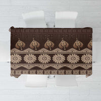 Bula Fiji Iri ni Meke Tablecloth Kuvui Fijian Masi - Polynesian Pride