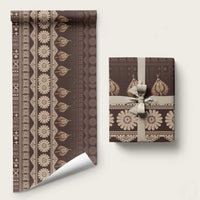 Bula Fiji Iri ni Meke Wrapping Paper Kuvui Fijian Masi - Polynesian Pride