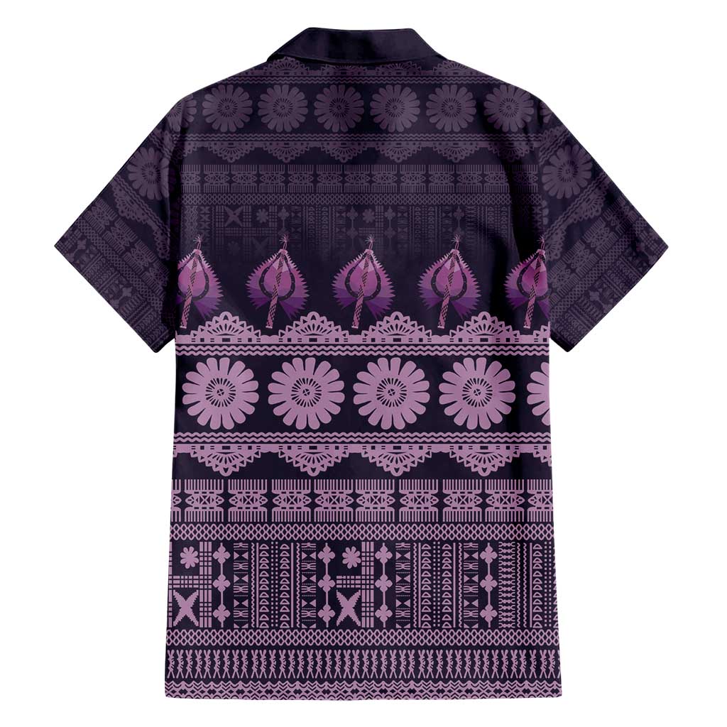 Bula Fiji Iri ni Meke Hawaiian Shirt Lokaloka Fijian Masi - Polynesian Pride