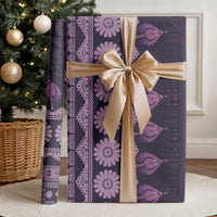 Bula Fiji Iri ni Meke Wrapping Paper Lokaloka Fijian Masi - Polynesian Pride