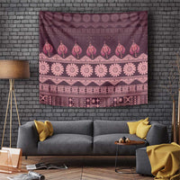 Bula Fiji Iri ni Meke Tapestry Piqi Fijian Masi - Polynesian Pride