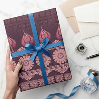 Bula Fiji Iri ni Meke Wrapping Paper Piqi Fijian Masi - Polynesian Pride