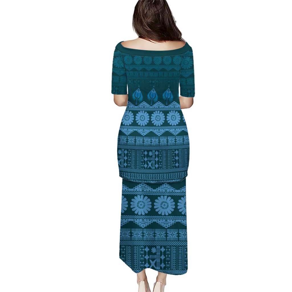 Bula Fiji Iri ni Meke Puletasi Karakarawa Fijian Masi - Polynesian Pride