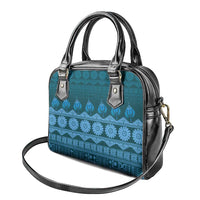 Bula Fiji Iri ni Meke Shoulder Handbag Karakarawa Fijian Masi - Polynesian Pride