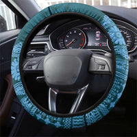 Bula Fiji Iri ni Meke Steering Wheel Cover Karakarawa Fijian Masi - Polynesian Pride
