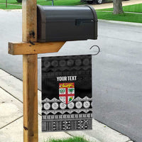 Fiji Tapa Rugby Custom Garden Flag Go Fijiana - Polynesian Pride