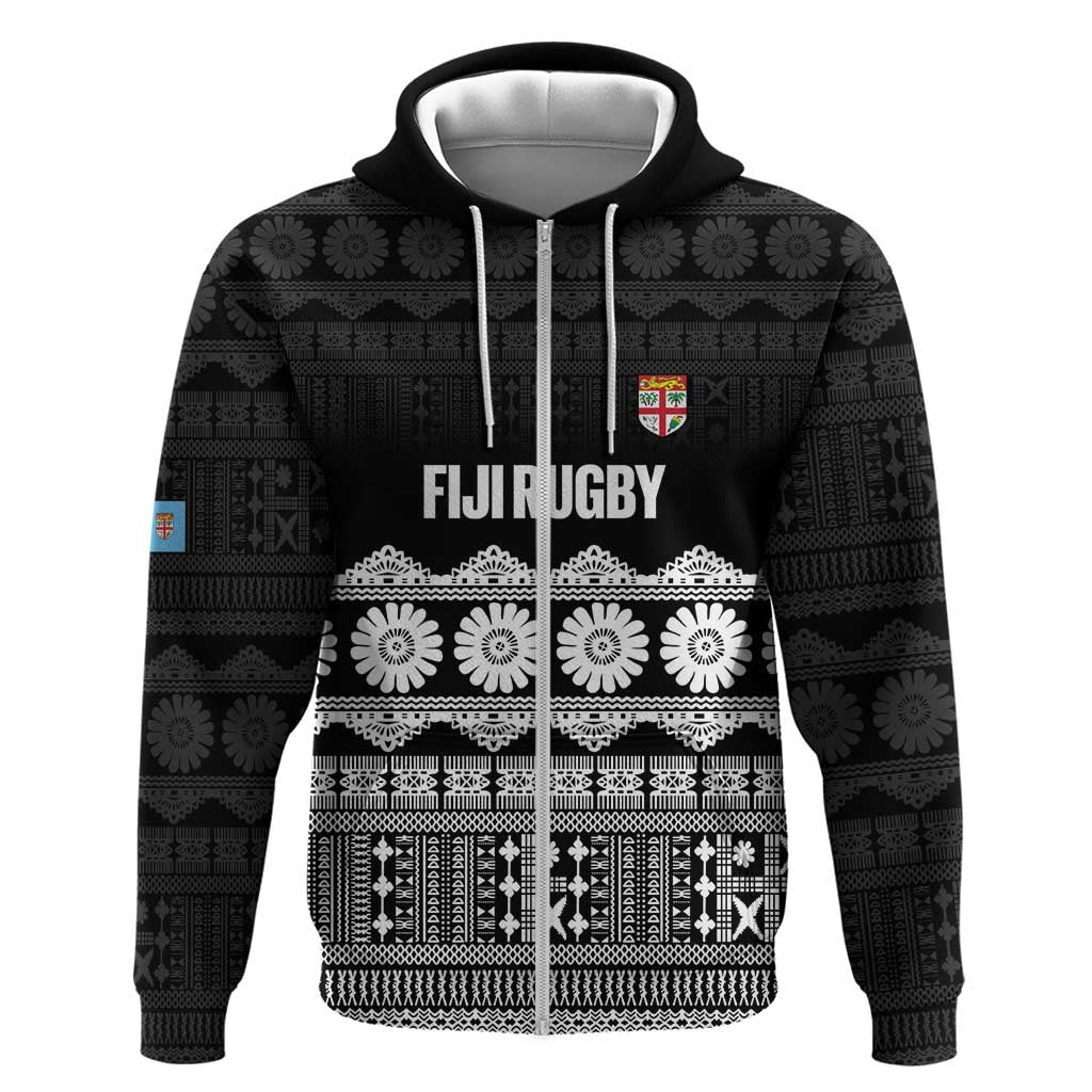 Fiji Tapa Rugby Custom Hoodie Go Fijiana - Polynesian Pride