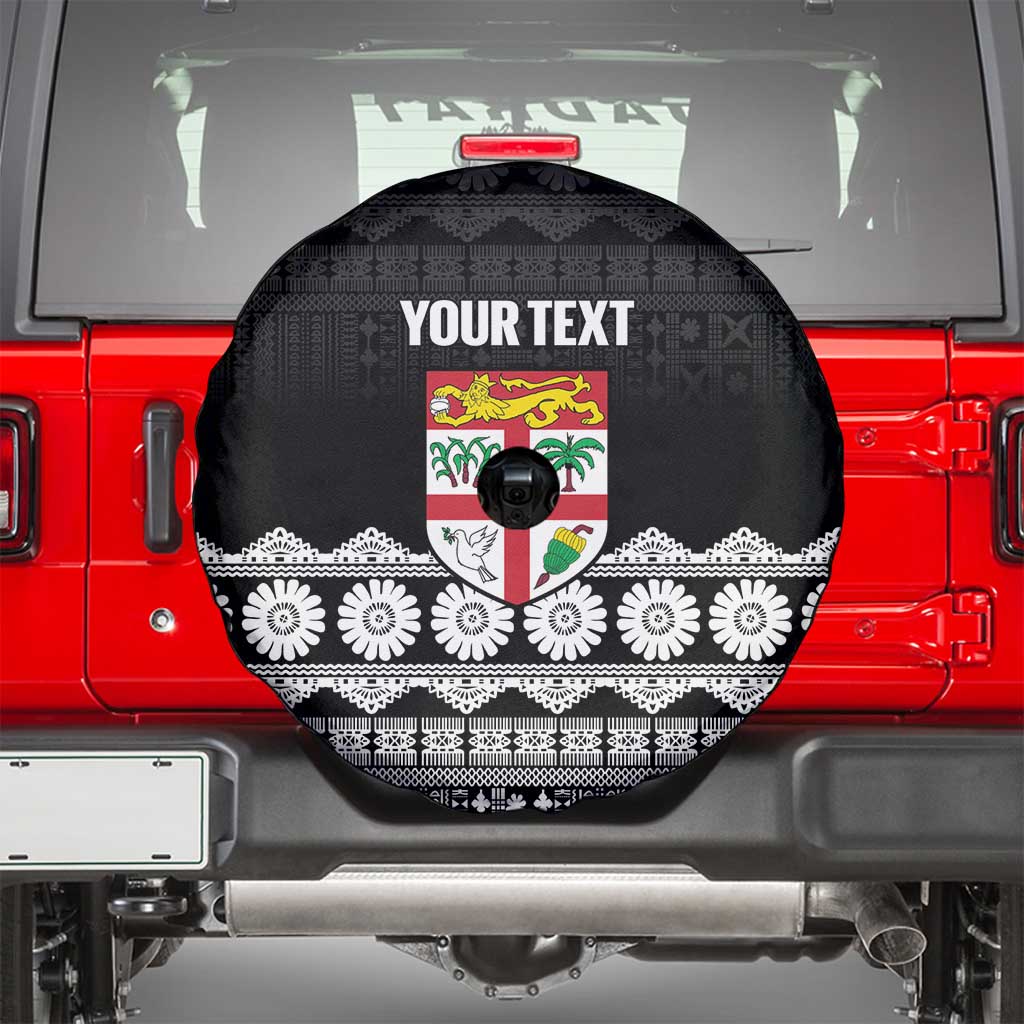 Fiji Tapa Rugby Custom Spare Tire Cover Go Fijiana - Polynesian Pride