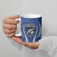 Auckland 2026 Rugby Custom Ceramic Mug NZ Maori Silver Fern