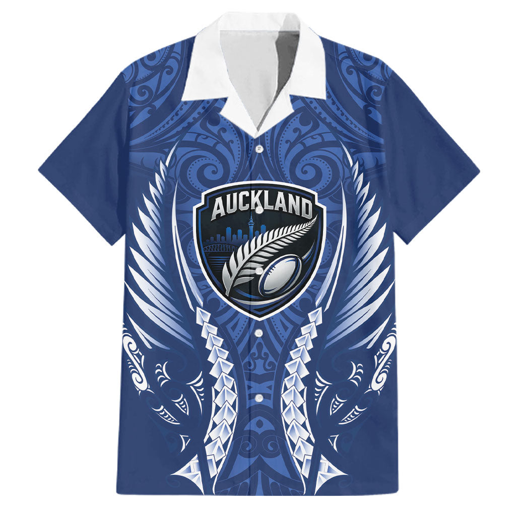 Auckland 2026 Rugby Custom Family Matching Puletasi and Hawaiian Shirt NZ Maori Silver Fern
