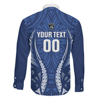 Auckland 2026 Rugby Custom Family Matching Short Sleeve Bodycon Dress and Hawaiian Shirt NZ Maori Silver Fern