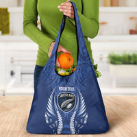 Auckland 2026 Rugby Custom Grocery Bag NZ Maori Silver Fern