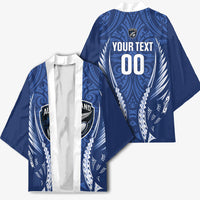 Auckland 2026 Rugby Custom Kimono NZ Maori Silver Fern