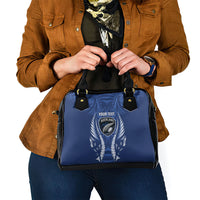 Auckland 2026 Rugby Custom Shoulder Handbag NZ Maori Silver Fern