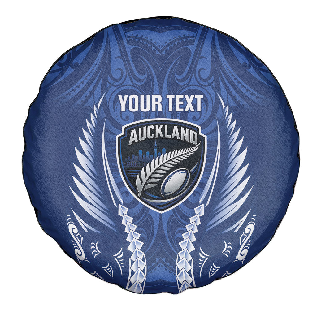 Auckland 2026 Rugby Custom Spare Tire Cover NZ Maori Silver Fern