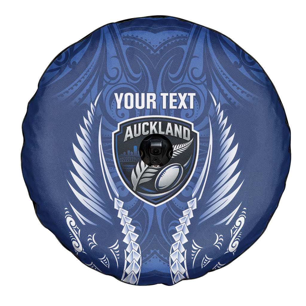 Auckland 2026 Rugby Custom Spare Tire Cover NZ Maori Silver Fern