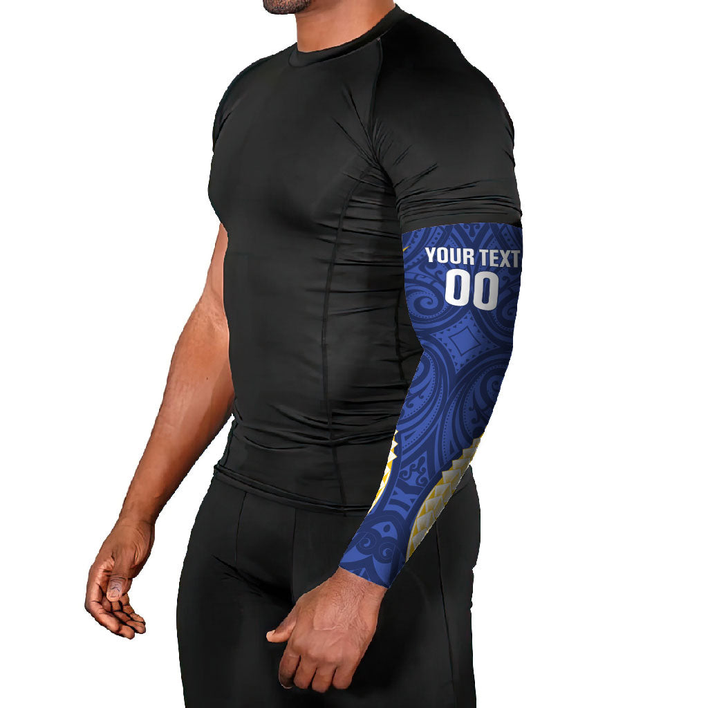 Bay of Plenty 2026 Rugby Custom Arm Sleeves NZ Maori Silver Fern