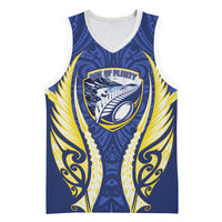 Bay of Plenty 2026 Rugby Custom Basketball Jersey NZ Maori Silver Fern LT14 Unisex Blue - Polynesian Pride
