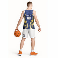 Bay of Plenty 2026 Rugby Custom Basketball Jersey NZ Maori Silver Fern LT14 - Polynesian Pride
