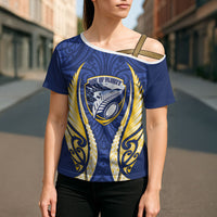 Bay of Plenty 2026 Rugby Custom Cross Shoulder Shirt NZ Maori Silver Fern LT14 - Polynesian Pride