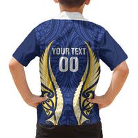Bay of Plenty 2026 Rugby Custom Family Matching Mermaid Dress and Hawaiian Shirt NZ Maori Silver Fern