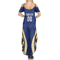 Bay of Plenty 2026 Rugby Custom Family Matching Summer Maxi Dress and Hawaiian Shirt NZ Maori Silver Fern